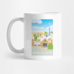 Barcelona Spain Mug